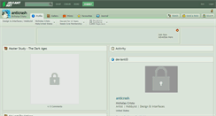 Desktop Screenshot of anticrash.deviantart.com