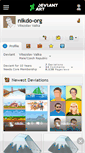 Mobile Screenshot of nikdo-org.deviantart.com