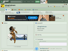 Tablet Screenshot of afangirlsdream.deviantart.com