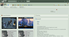 Desktop Screenshot of drist.deviantart.com
