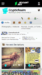 Mobile Screenshot of crypticrealm.deviantart.com