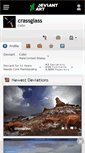 Mobile Screenshot of crassglass.deviantart.com