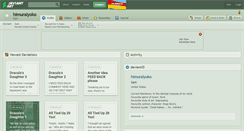 Desktop Screenshot of himuralyoko.deviantart.com