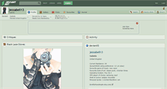Desktop Screenshot of jezzabell13.deviantart.com