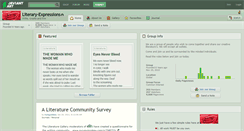 Desktop Screenshot of literary-expressions.deviantart.com