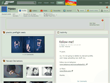 Tablet Screenshot of hipppy.deviantart.com