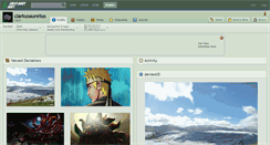Desktop Screenshot of clarkusaurelius.deviantart.com