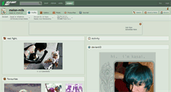 Desktop Screenshot of melon-milk.deviantart.com