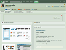Tablet Screenshot of eloisemonteiro.deviantart.com