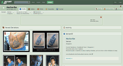 Desktop Screenshot of mechavibe.deviantart.com