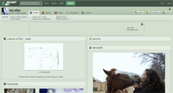 Desktop Screenshot of my-ollys.deviantart.com