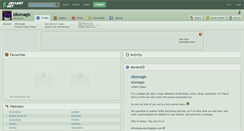 Desktop Screenshot of idiomagic.deviantart.com