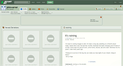 Desktop Screenshot of johnwarner.deviantart.com