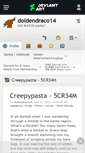 Mobile Screenshot of doldendraco14.deviantart.com