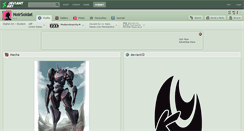 Desktop Screenshot of noirsoldat.deviantart.com
