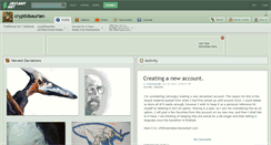 Desktop Screenshot of cryptidsaurian.deviantart.com