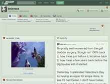 Tablet Screenshot of belavrana.deviantart.com