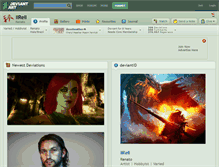 Tablet Screenshot of iireii.deviantart.com