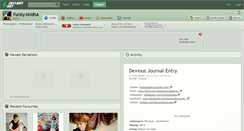 Desktop Screenshot of funky-budha.deviantart.com