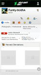 Mobile Screenshot of funky-budha.deviantart.com