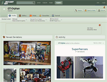 Tablet Screenshot of gt-orphan.deviantart.com