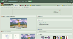 Desktop Screenshot of impulsemachine.deviantart.com