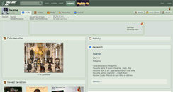 Desktop Screenshot of lourne.deviantart.com