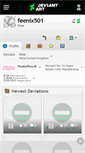 Mobile Screenshot of feenix501.deviantart.com