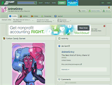 Tablet Screenshot of animegravy.deviantart.com