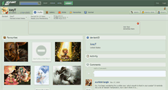 Desktop Screenshot of iceyt.deviantart.com