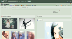 Desktop Screenshot of mayan89.deviantart.com