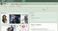 Desktop Screenshot of feariel.deviantart.com