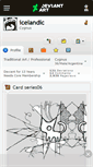 Mobile Screenshot of icelandic.deviantart.com