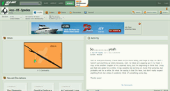 Desktop Screenshot of ace--of--spades.deviantart.com