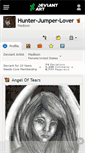 Mobile Screenshot of hunter-jumper-lover.deviantart.com
