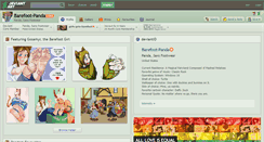 Desktop Screenshot of barefoot-panda.deviantart.com