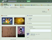 Tablet Screenshot of dwelle.deviantart.com