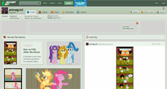 Desktop Screenshot of animegx43.deviantart.com