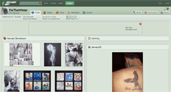 Desktop Screenshot of forthewinter.deviantart.com