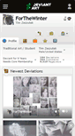 Mobile Screenshot of forthewinter.deviantart.com