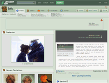 Tablet Screenshot of estic.deviantart.com