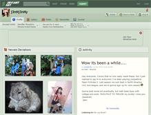 Tablet Screenshot of j3nnj3nny.deviantart.com