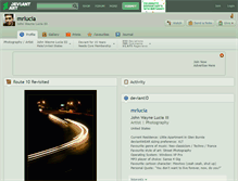 Tablet Screenshot of mrlucia.deviantart.com