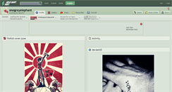 Desktop Screenshot of onegreyelephant.deviantart.com