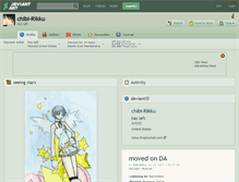 Tablet Screenshot of chibi-rikku.deviantart.com