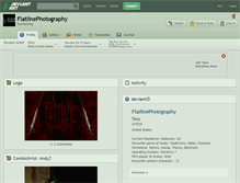 Tablet Screenshot of flatlinephotography.deviantart.com