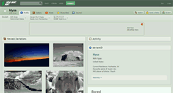 Desktop Screenshot of kiyua.deviantart.com