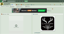 Desktop Screenshot of carminausher.deviantart.com