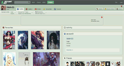Desktop Screenshot of ivan-03.deviantart.com