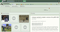 Desktop Screenshot of leonthelizard.deviantart.com